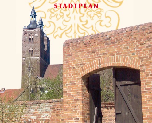 Flyer Hansestadt Seehausen Stadtplan